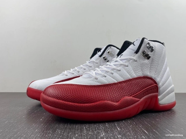 Cherry Jordan Retro 12 Air 130690-110 0728